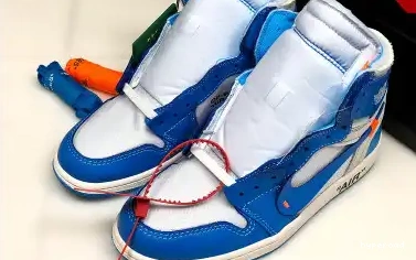 Hyperoad BLUE AIR 1 POWDER UNC JORDAN OF - 0429